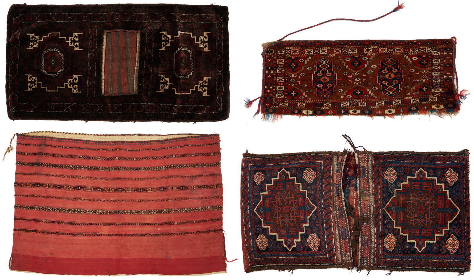 4 Turkman Tribal Bag Weavings (1 of 20)