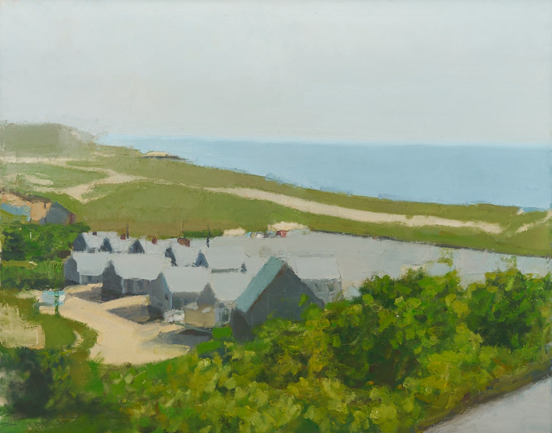 Large John Dubrow O/C Landscape, Truro (1 of 11)