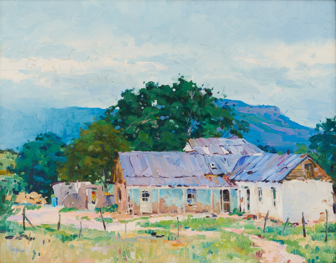 Doug Higgins O/C Mountain Landscape Painting (1 of 9)