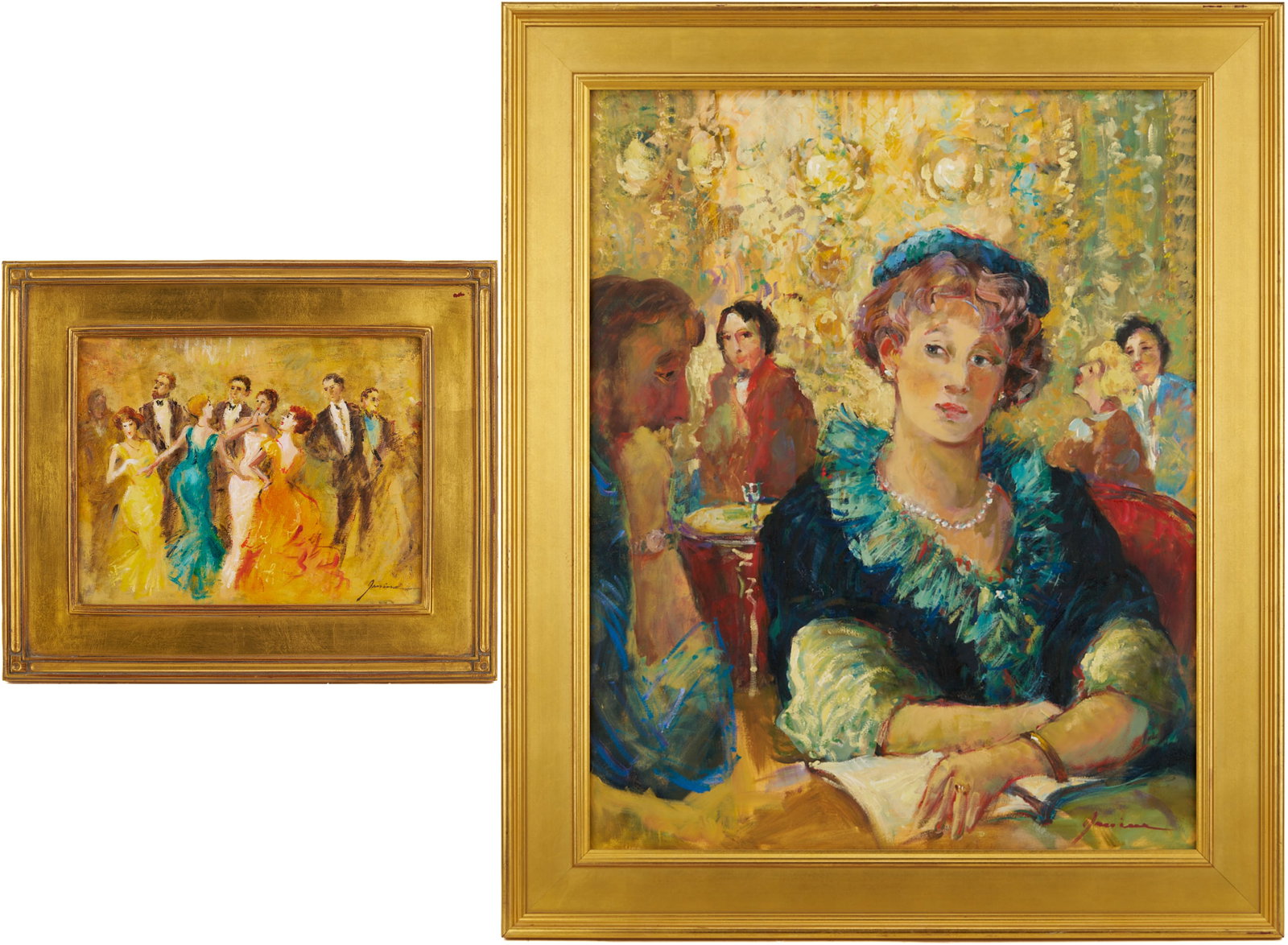 Two O/C Paintings by Janine Wesselmann, Interiors and Gossip (1 of 20)