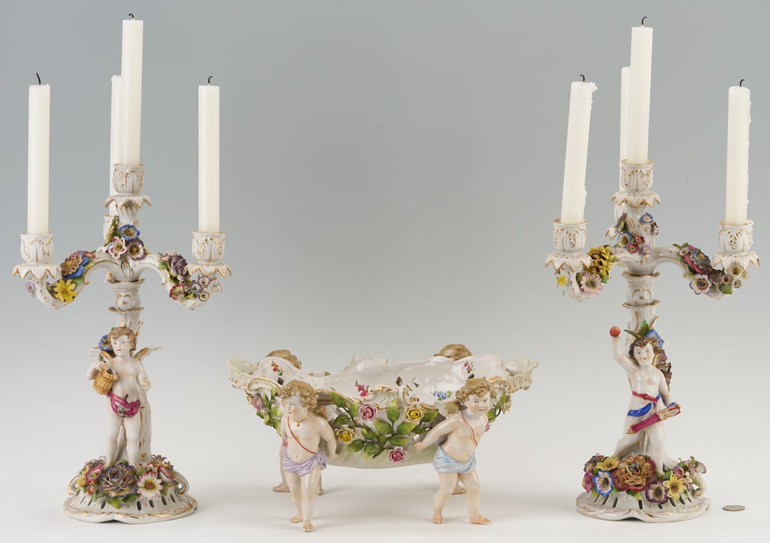3 Pc. German Schierholz Garniture Set (1 of 20)