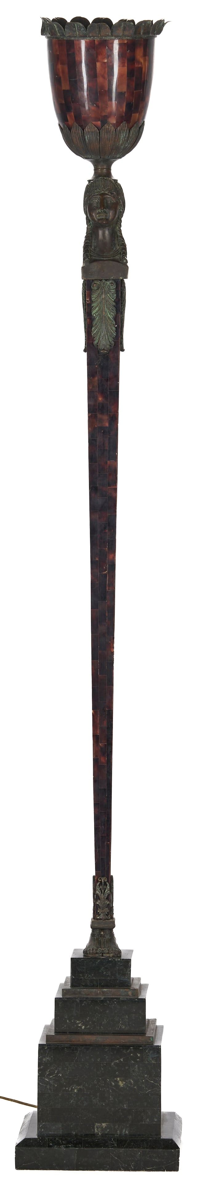 Maitland Smith Egyptian Revival Style Floor Lamp (1 of 14)