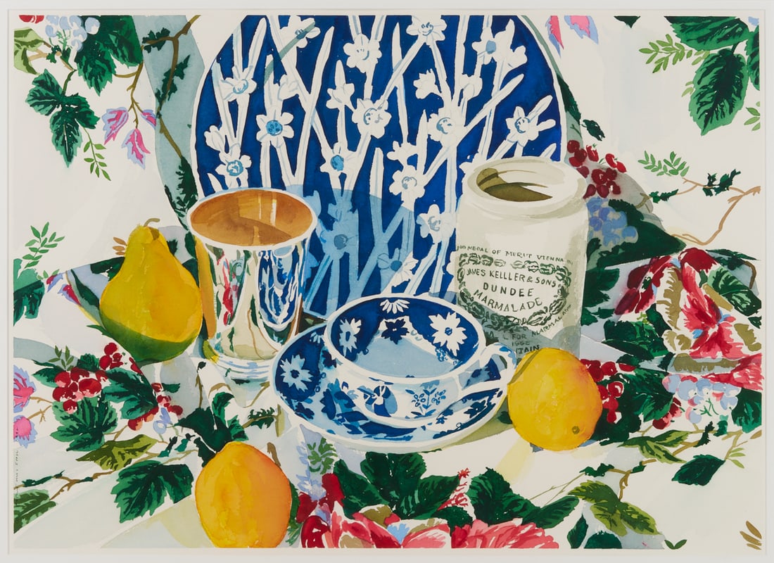 Robert J Foose W/C Still Life Painting, Julep Cup Series #3 (1 of 12)