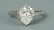 Pear-shaped D color diamond, GIA - 2