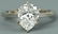 Pear-shaped D color diamond, GIA - 3