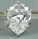 Pear-shaped D color diamond, GIA - 4