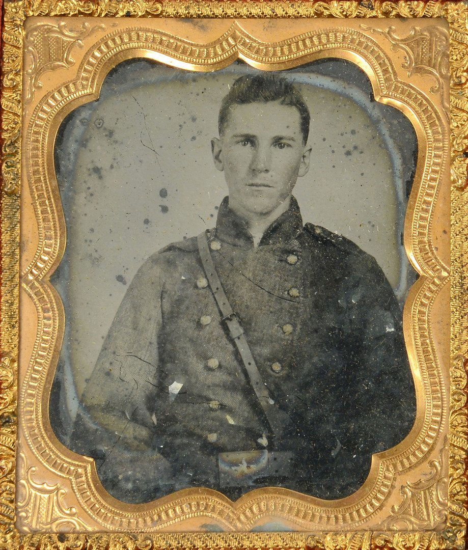 Civil War Tintype of Mississippi Confederate Soldier