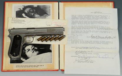 .38 Colt Model 1902 Pistol, Bonnie & Clyde