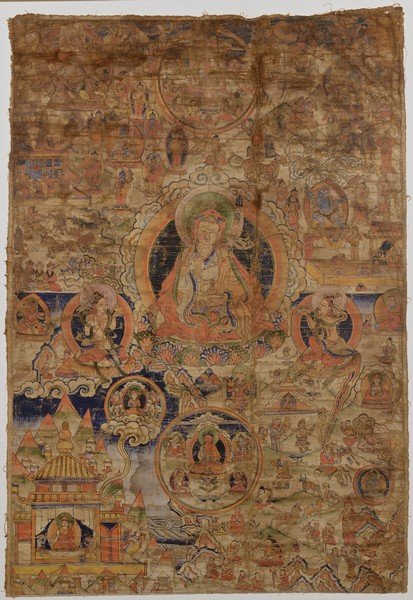 Tibetan Thangka, late 1700s (1 of 10)