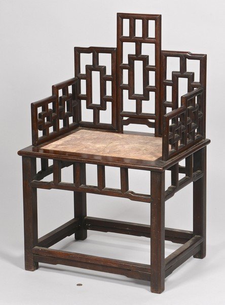 Chinese Throne Chair, early 20th century (1 of 10)