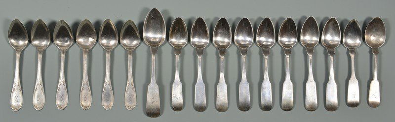 15 pcs Virginia Coin silver flatware (1 of 6)