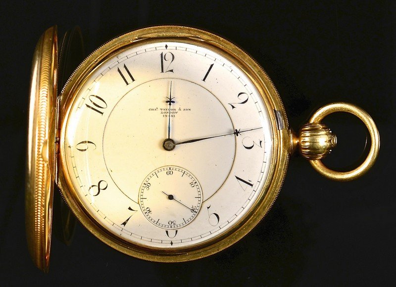 18k Hunting Case Watch, C. Taylor, London (1 of 8)