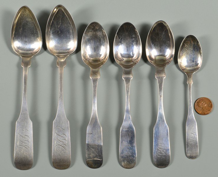 6 pcs. TN Coin Silver, S. Bell (1 of 10)