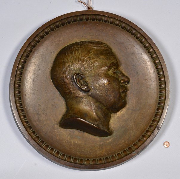 Roman Bronze Works Bas Relief Plaque (1 of 6)