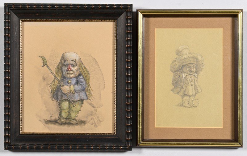2 Werner Wildner framed Gnomes (1 of 9)