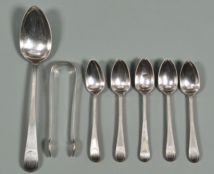 Joseph Richardson, 7 pcs. Federal Silver (1 of 8)