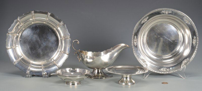 5 pc. Sterling inc. Bowls, sauceboat (1 of 10)