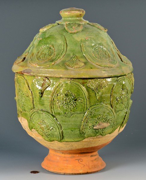 Chinese Ceramic Yuan Dynasty Storage Jar (1 of 10)