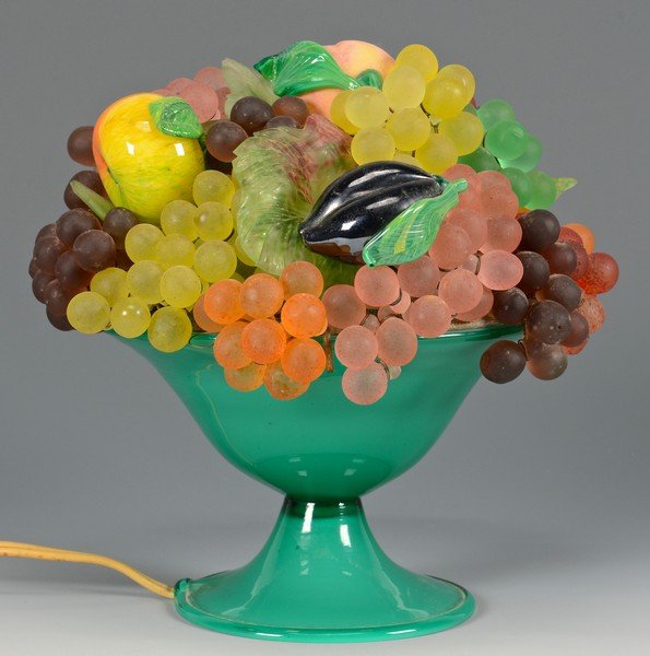 Vintage Glass Fruit lamp (1 of 7)