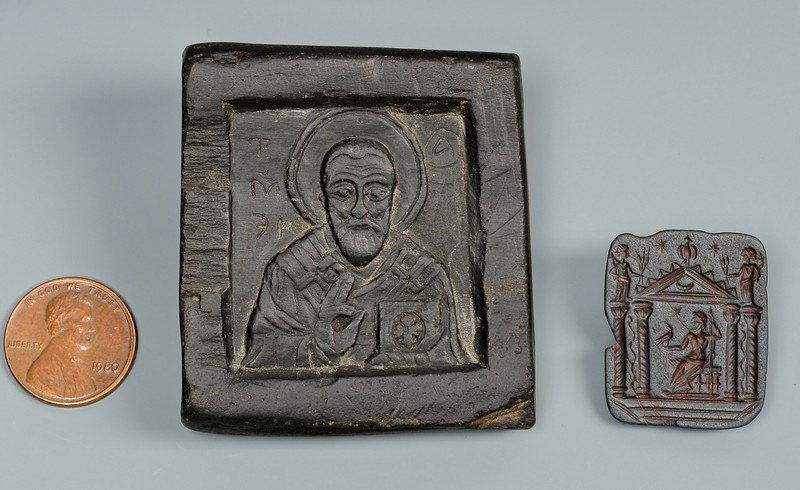 Graeco-Roman Intaglio & Greek Icon (1 of 10)
