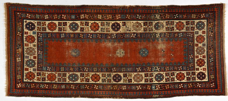 Caucasian Talish Rug Runner, 96" x 42" (1 of 5)