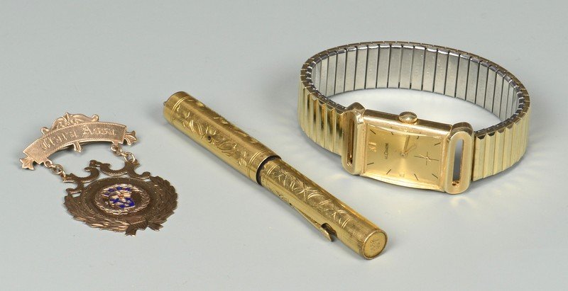 LeCoultre Watch, 10K Gold Medal And More (1 of 8)