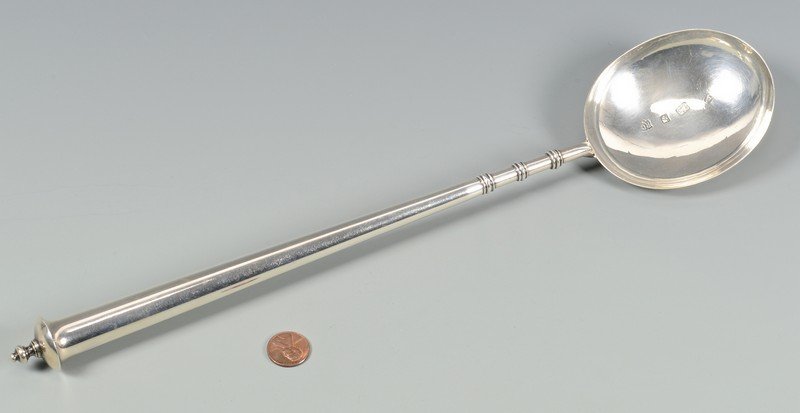 George VI Coronation Ladle w/ Hallmarks (1 of 10)
