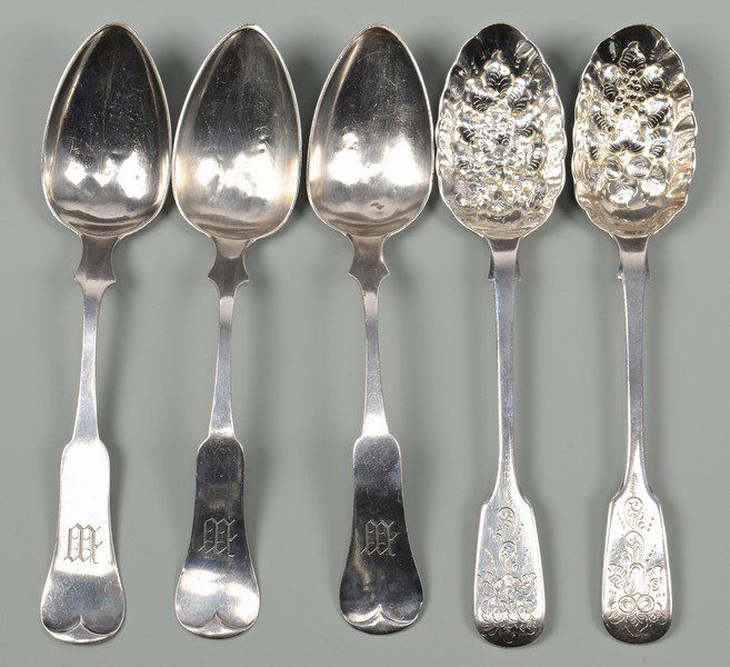 5 Sterling Serving Spoons (1 of 4)