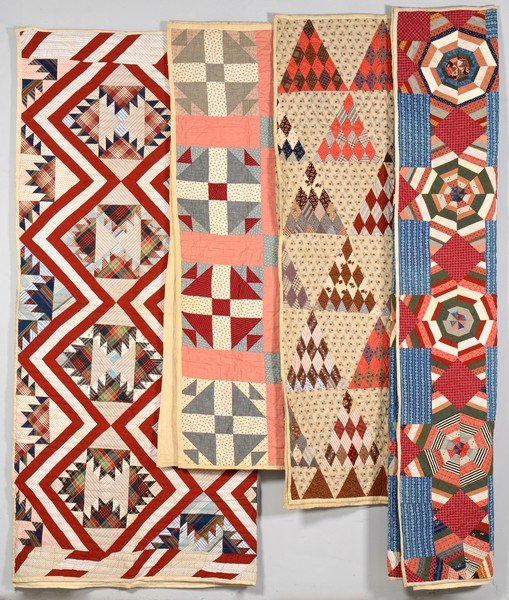 4 East TN Pieced Cotton Quilts (1 of 10)