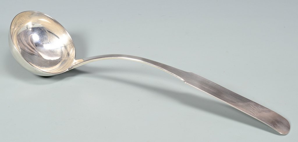 Asa Blanchard Punch Ladle, Fiddle Handle (1 of 9)