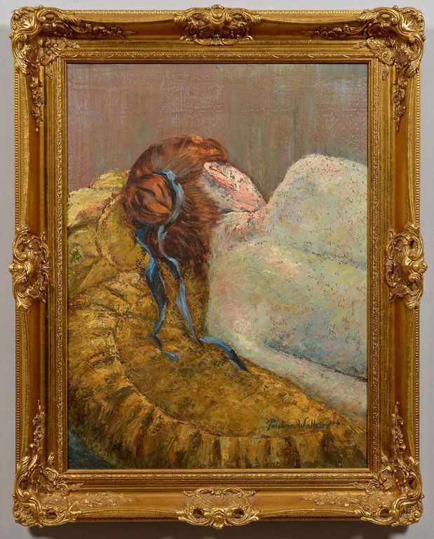 Pauline Wallen Resting Female Oil (1 of 8)