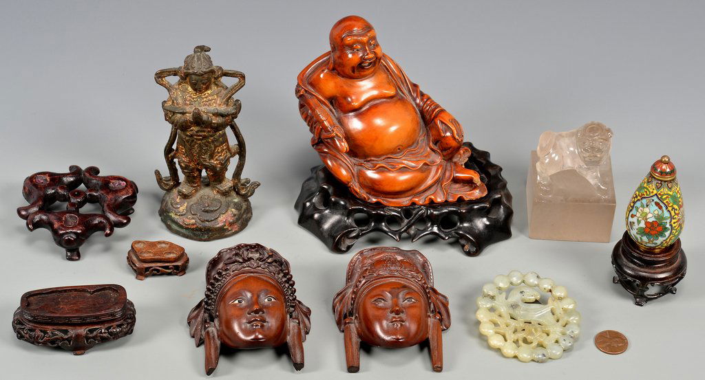 Group Asian Decorative Items, 7 pcs. (1 of 10)