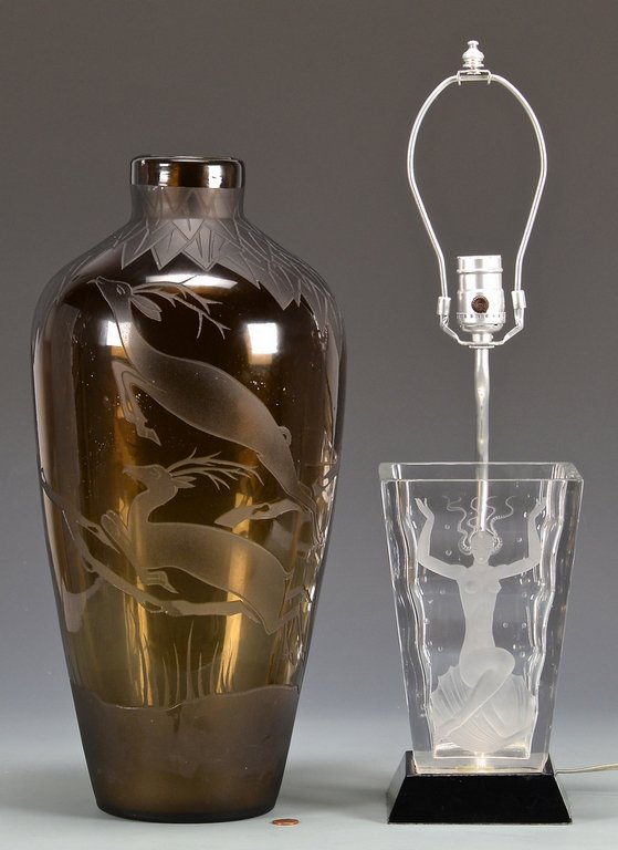 Orrefors and Verart Glass Vases (1 of 10)