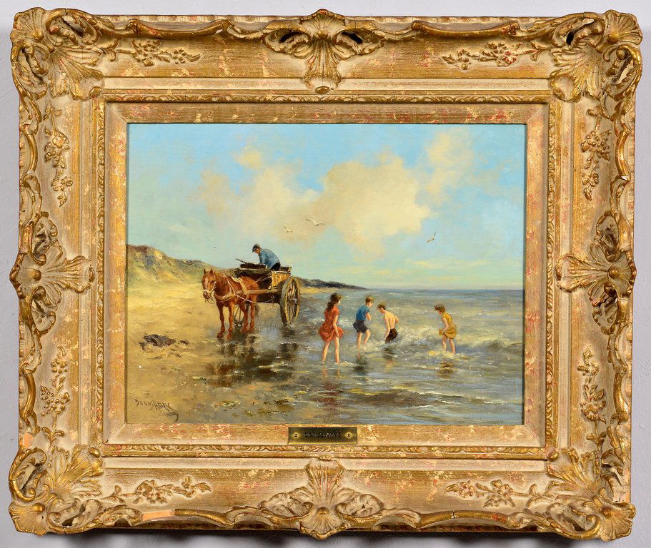 Dorus Arts, O/C, Coastal Scene (1 of 8)