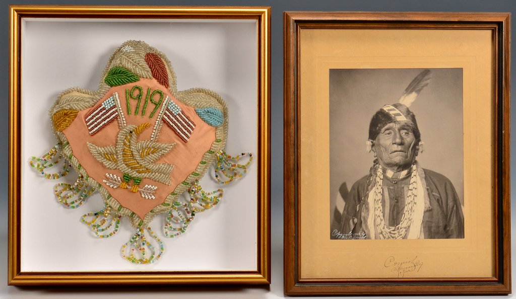 Native American Photo & Beadwork Pincushion (1 of 9)