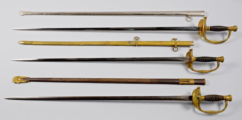 Three (3) Swords, 1 French and 2 American, 19th/early (1 of 10)