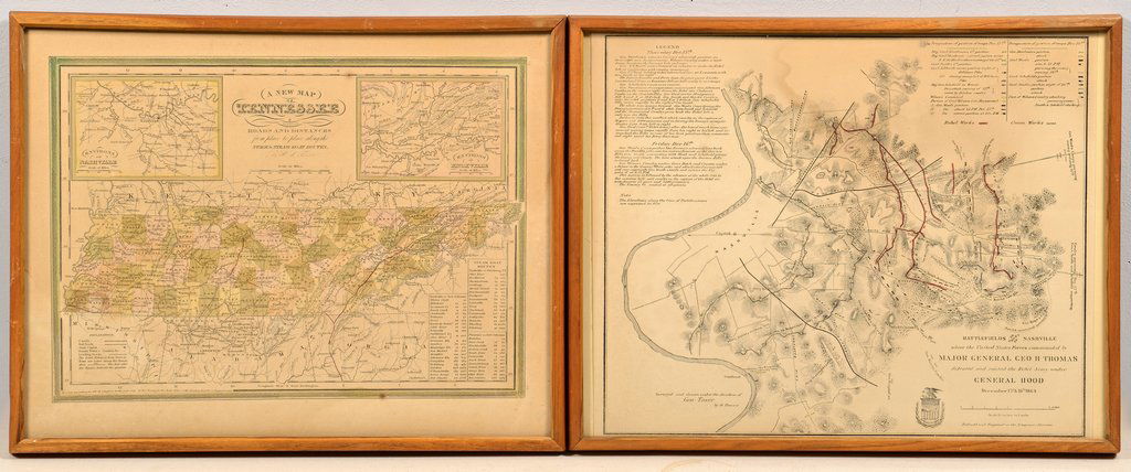 Nashville Battlefields and TN Map (1 of 9)