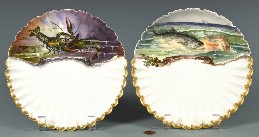 2 Hayes Presidential Plates, Haviland (1 of 10)