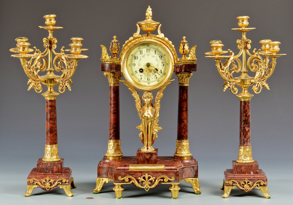 German Lenzkirch Trophy Garniture Set (1 of 10)