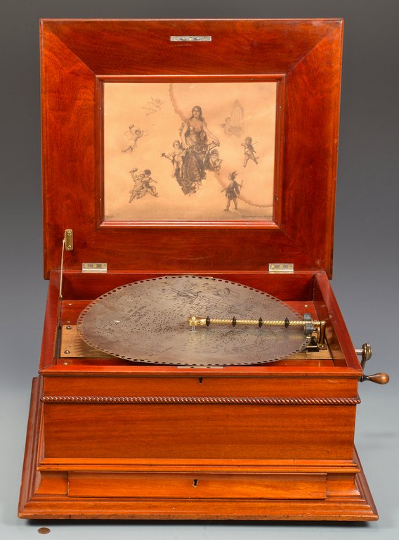 Regina Music Box w/Discs (1 of 10)