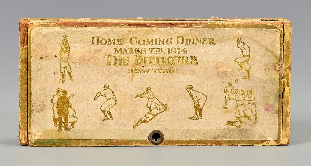 1914 Baseball World Tour Cigar Box (1 of 10)