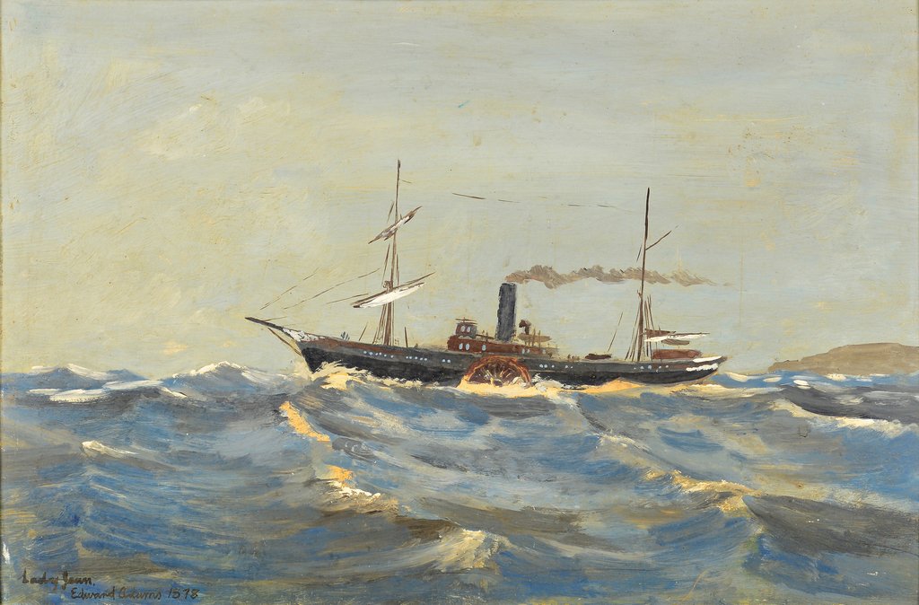 Maritime Oil of Steamship Lady Jean (1 of 10)