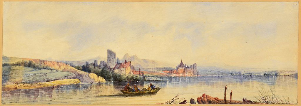 English Landscape Watercolor, A. H. Vickers (1 of 7)