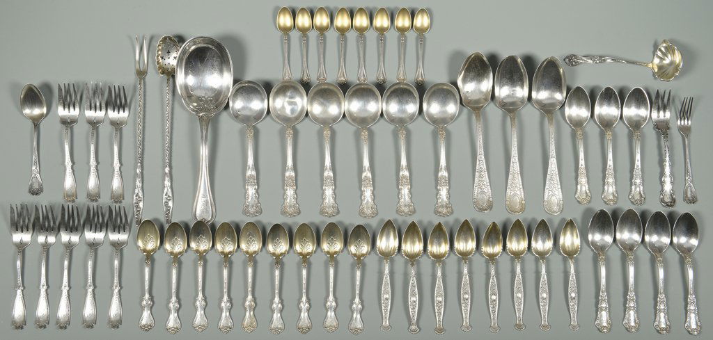 Assortment of Vintage Sterling Flatware (56 pcs) (1 of 10)
