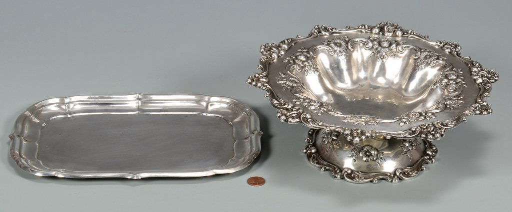 Sterling Compote and Tray (1 of 10)