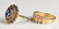 4 14K Yellow Gold Ladies Rings; 1 10K - 4