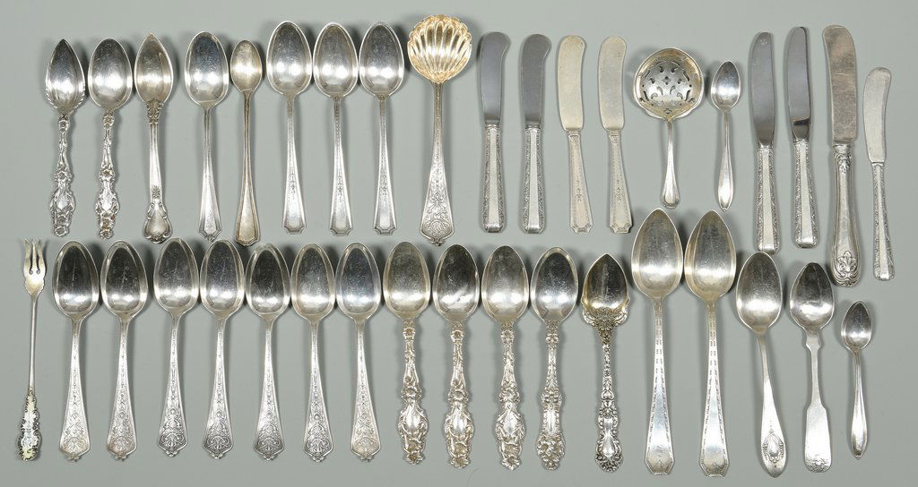 Group Vintage Sterling Flatware (1 of 10)