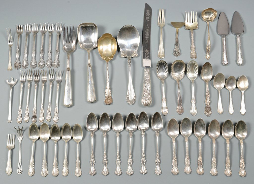 Grouping of Vintage Sterling Flatware (1 of 10)