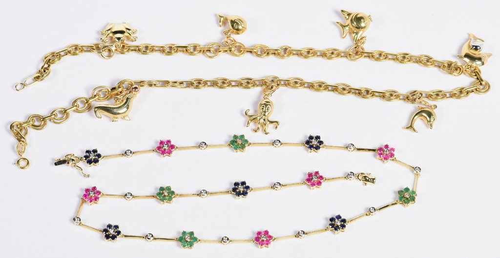 2 14K Theme Necklaces (1 of 7)