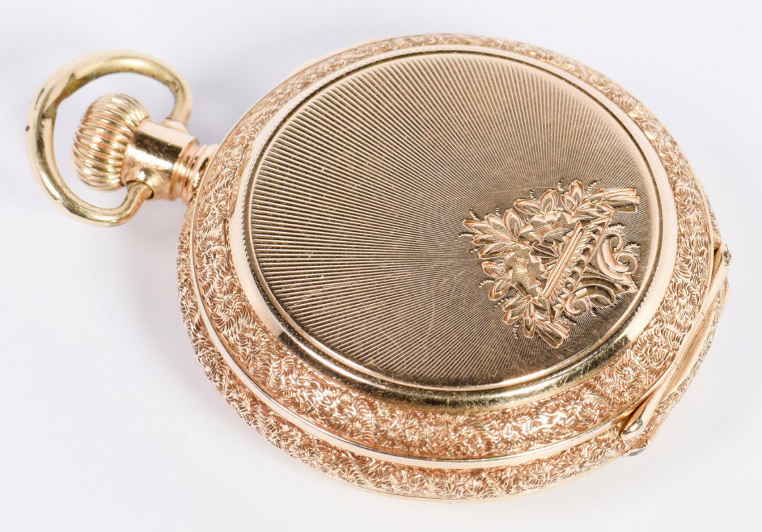 14K Lady's Elgin Hunting Case Watch (1 of 8)